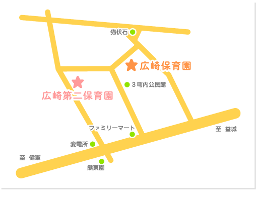 園の地図